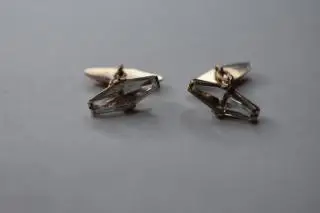 №32/49 серебро ЗАПОНКИ СЕРЕБРЯНЫЕ ГОРНЫЙ ХРУСТАЛЬ СЕРЕБРО 875 пр, ЗВЕЗДА.