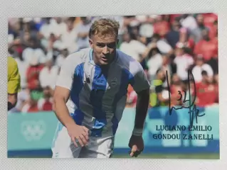 Автограф Лусиано Гонду Зенит, ЦСКА, Аргентина