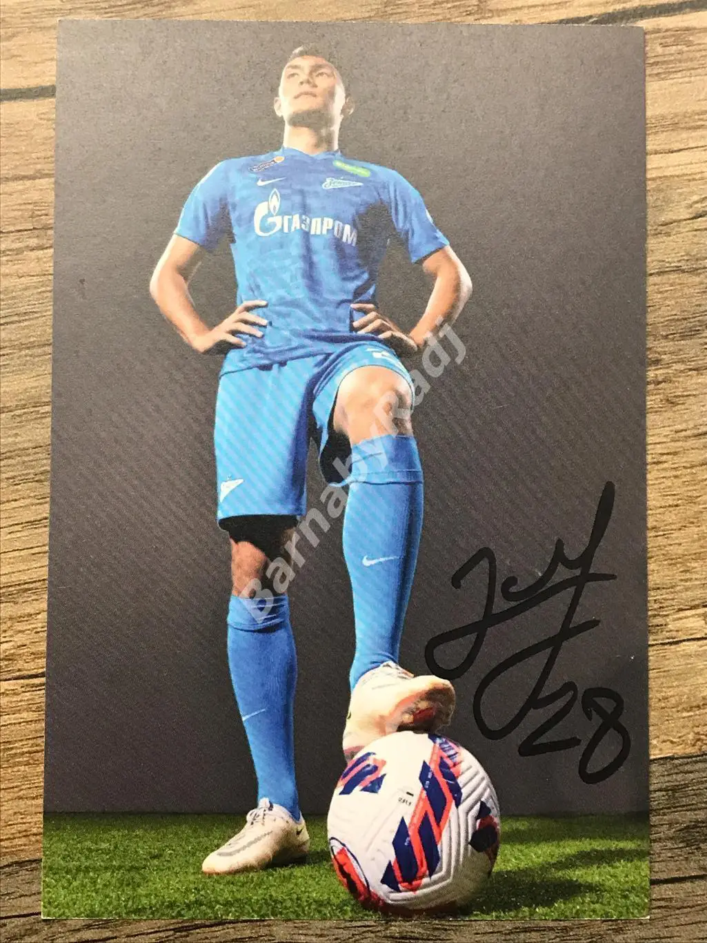 Зенит автограф Нуралы Алип