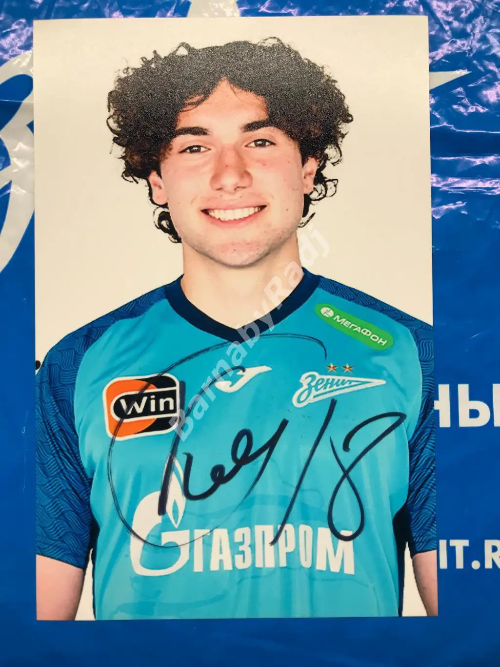Зенит автограф Александр Коваленко