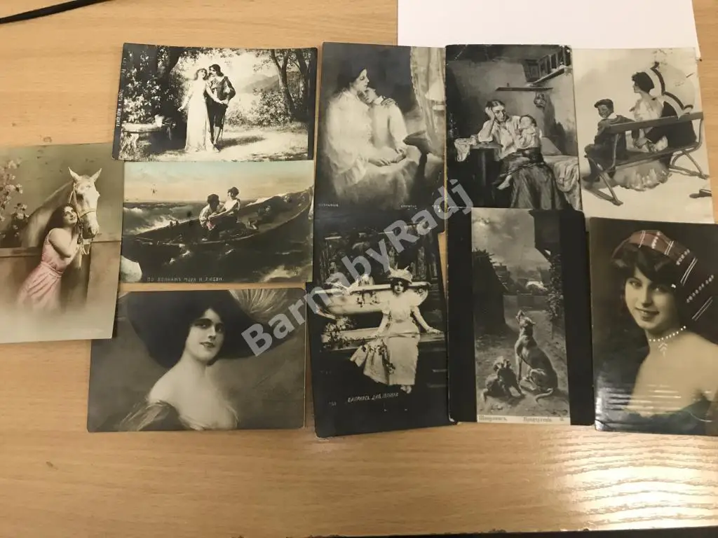 Лот открыток до 1917 13 шт. Шевченко Вера Анна Семеновна Семиполки Киев Москва