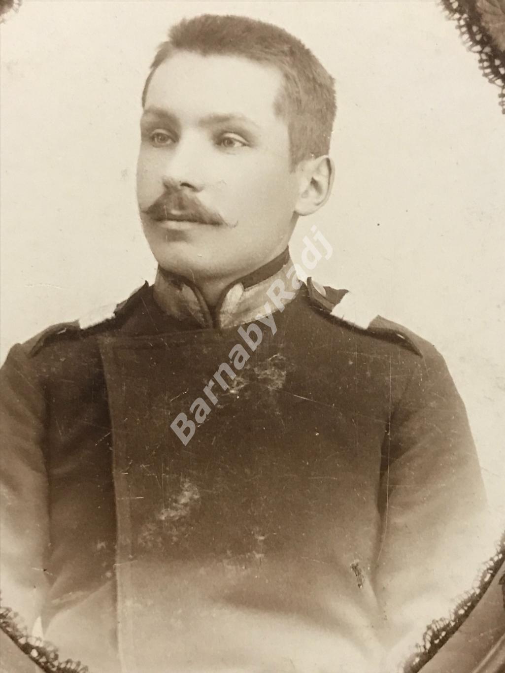 До 1917 г. Унтер-офицер РИА г. Лодзь Lodz фотограф Sandmeer 1