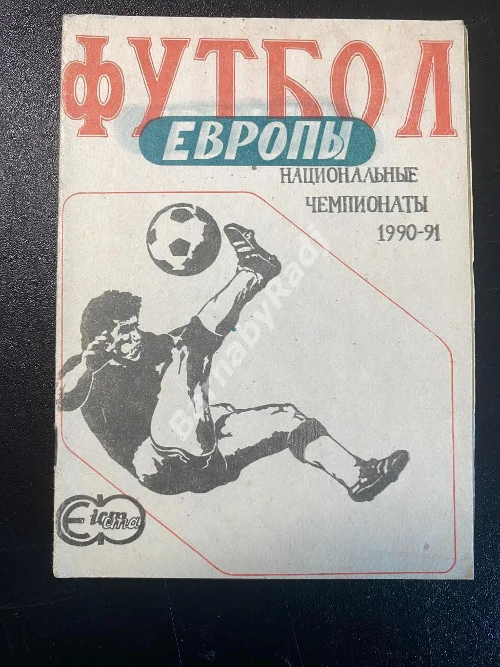 Футбол Европы. Национальные Чемпионаты 1990-91
