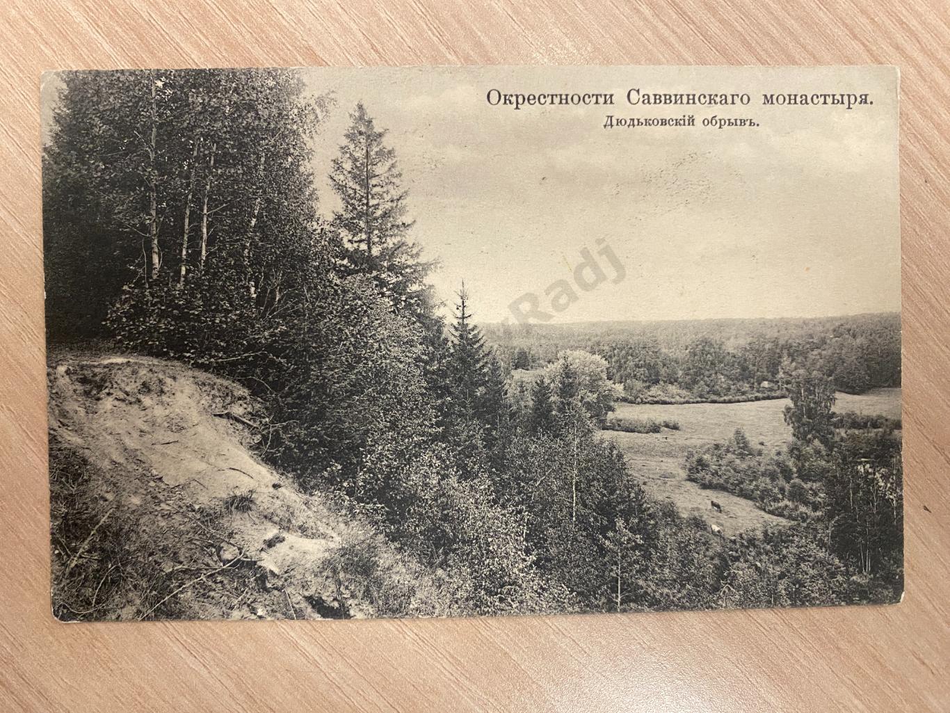 Окрестности Саввинского монастыря 1911 Консерватория Пианистка Баринова Мария