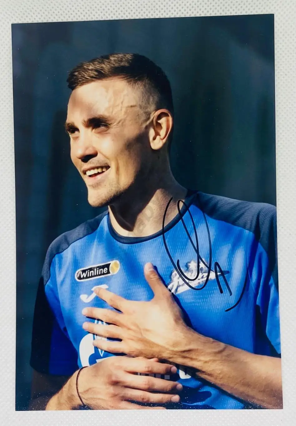 Автограф Евгения Латышонка, Балтика,Краснодар,Зенит