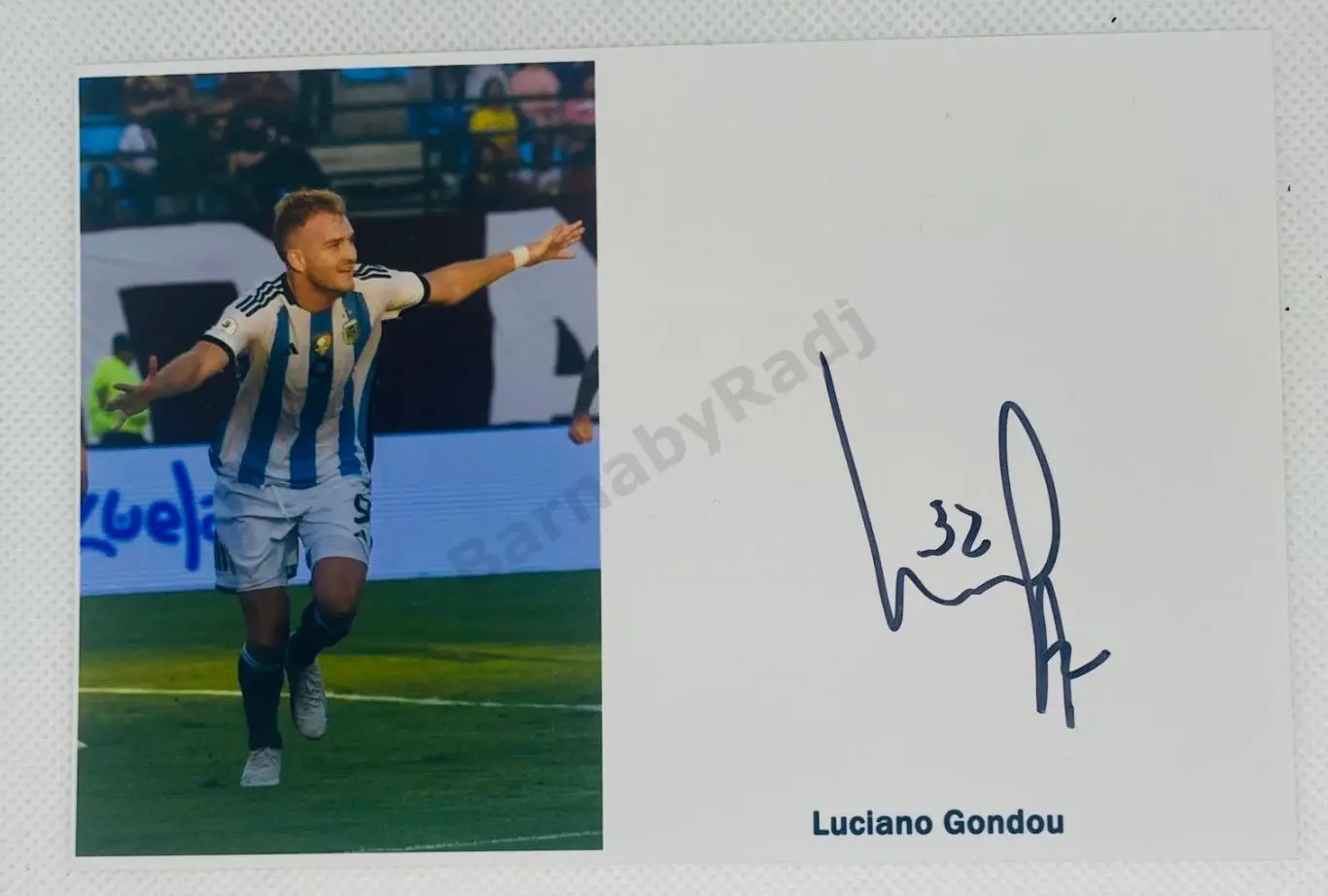 Автограф Лусиано ,зенит