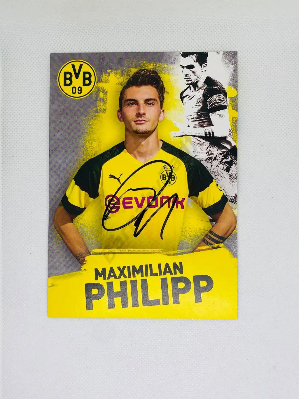 Автограф Максимилиан Филипп Динамо М,Боруссия Д