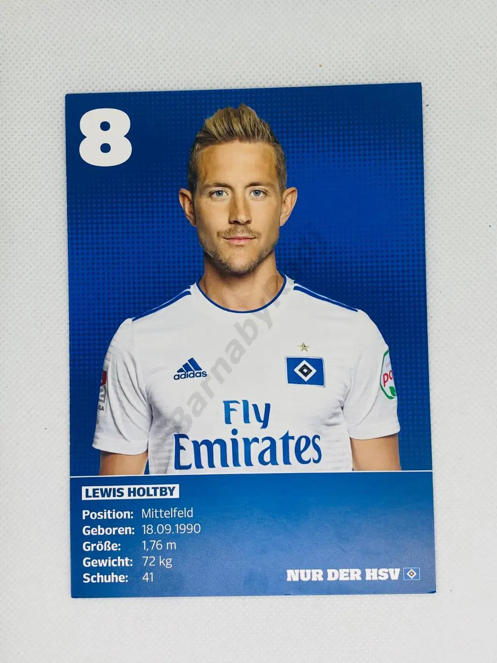 Открытка Льюис Холтби 1