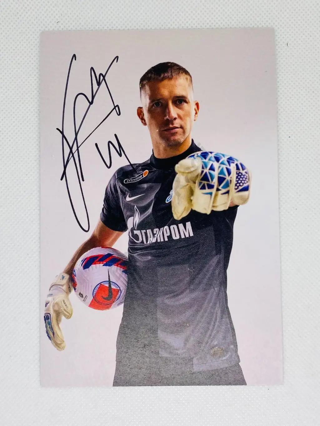 Автограф Михаил Кержаков Зенит, Анжи, Оренбург