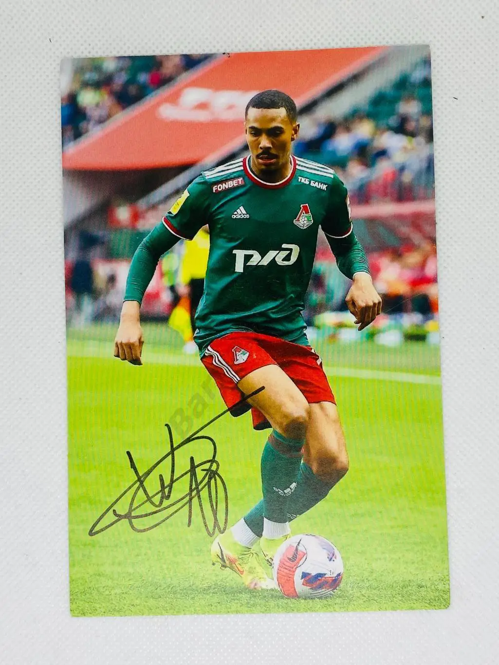 Автограф Вилсон Изидор Зенит, Локомотив М.