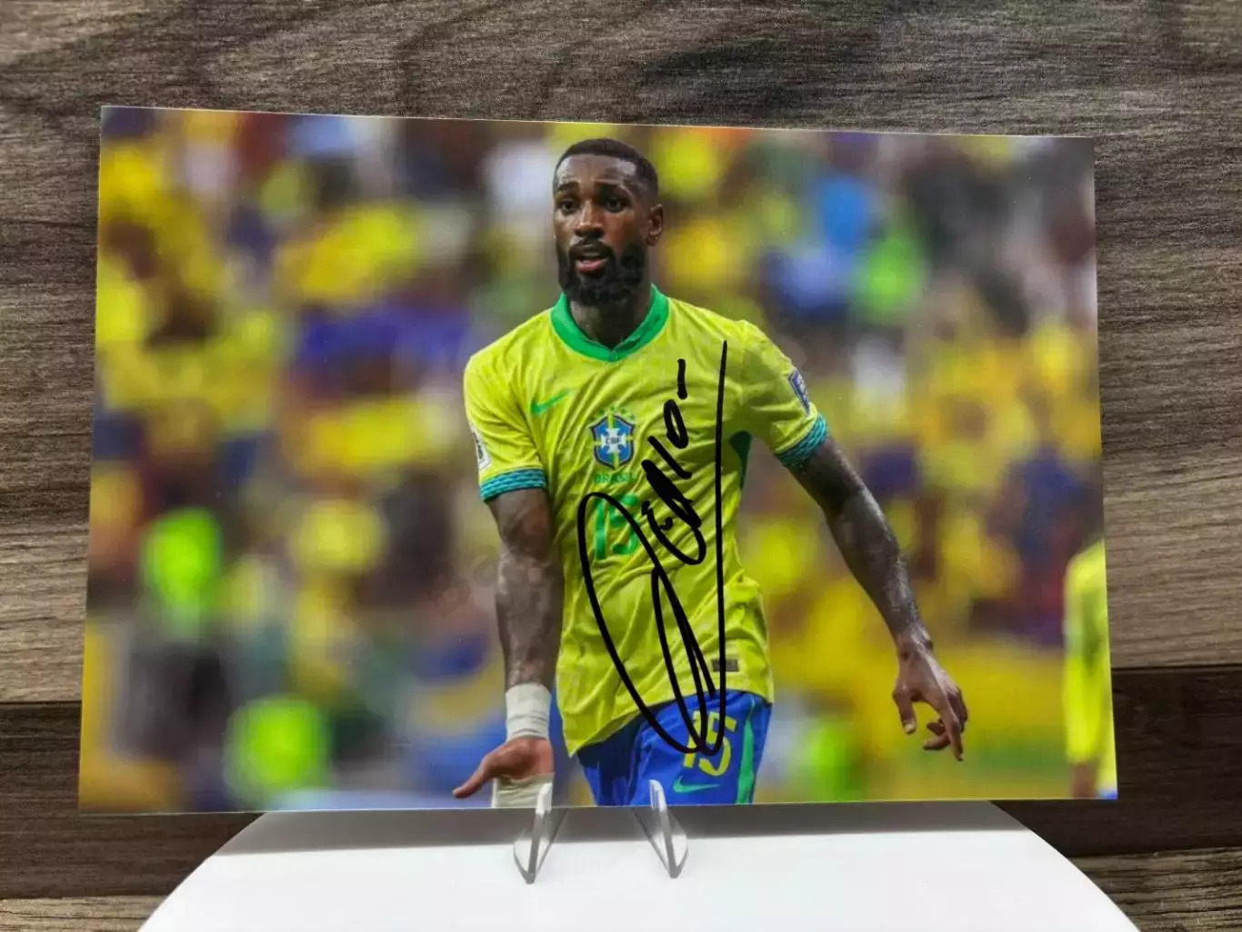 Автограф Жерсон Зенит, сборная Бразилии, Фламенго, Флуминенсе, Марсель, Рома