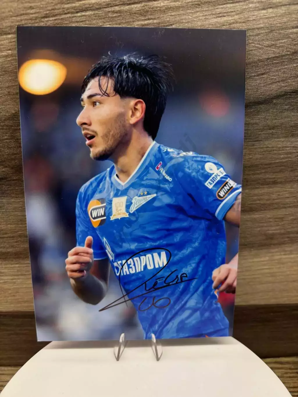 Автограф Роман Вега Зенит, Архентинос Хуниорс, Барселона 1