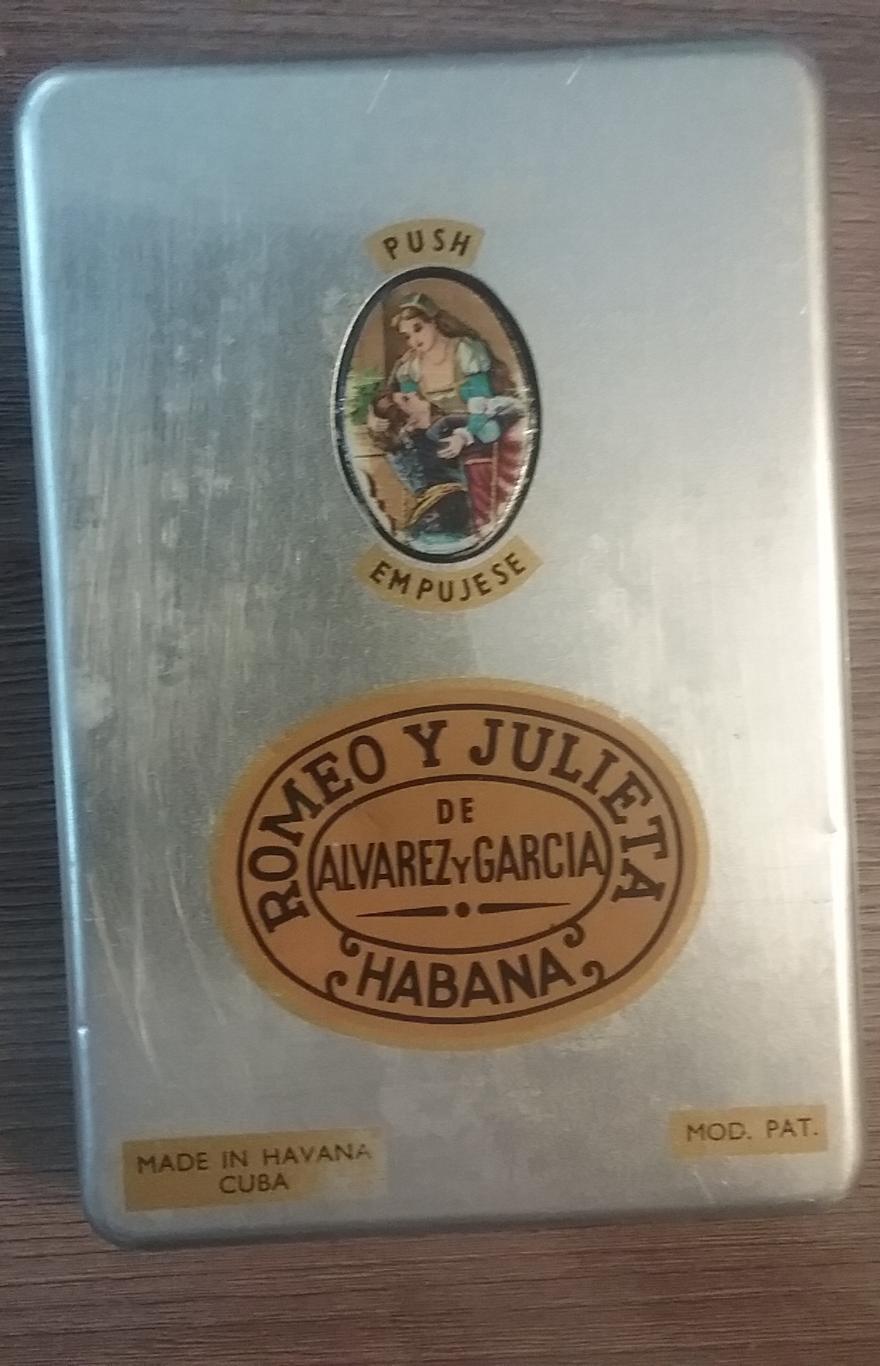 Коробка из-под сигар Ромео и Джульетта +1 сигара, Куба, 1975г