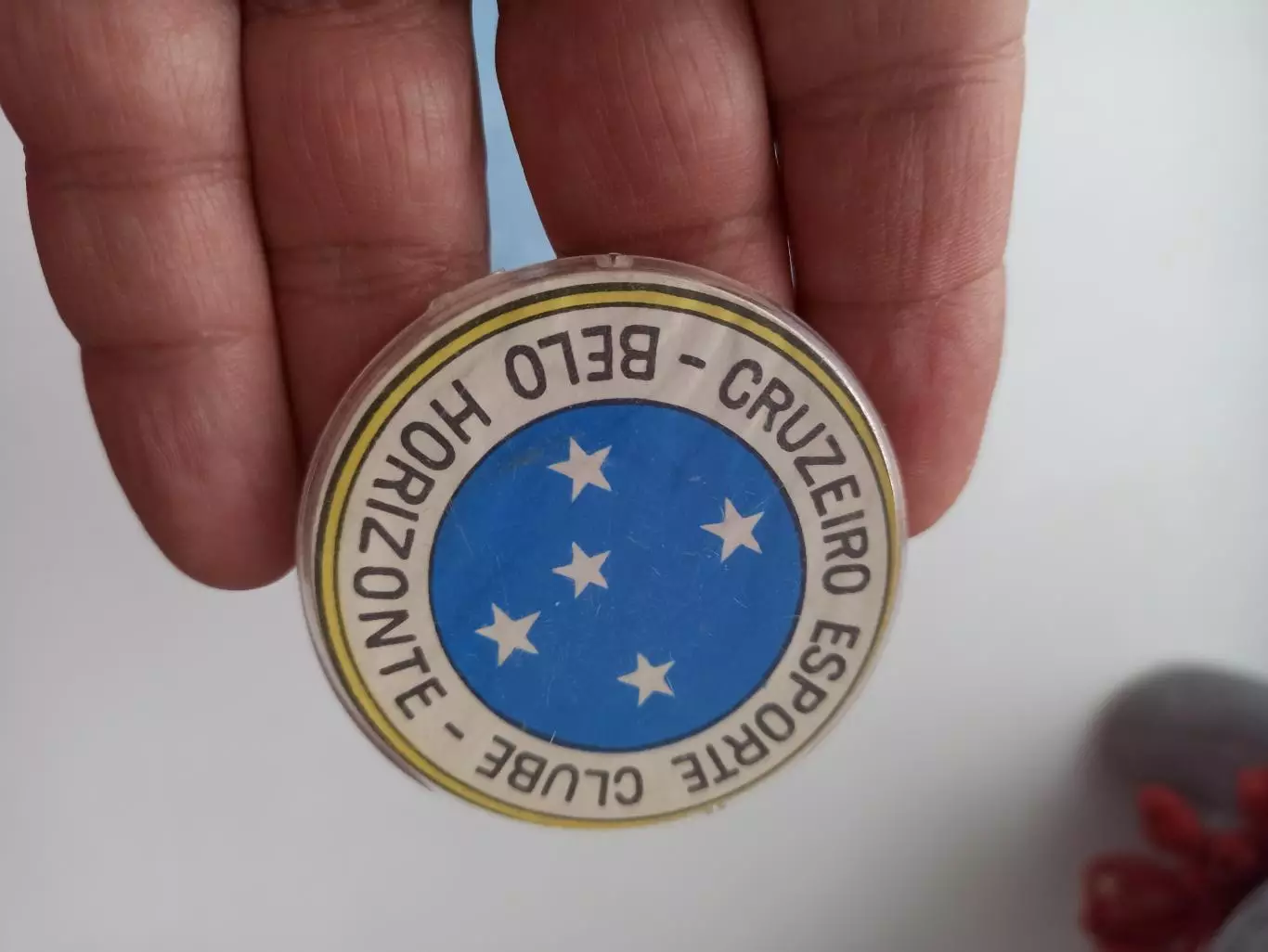 Футбол, Футбольный клуб, Крузейро, Бразилия, Cruzeiro, пластик, СССР 4