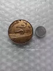 Наградная Медаль, Спартакиада трудящихся, 1999г., Липецк, Липецкая область