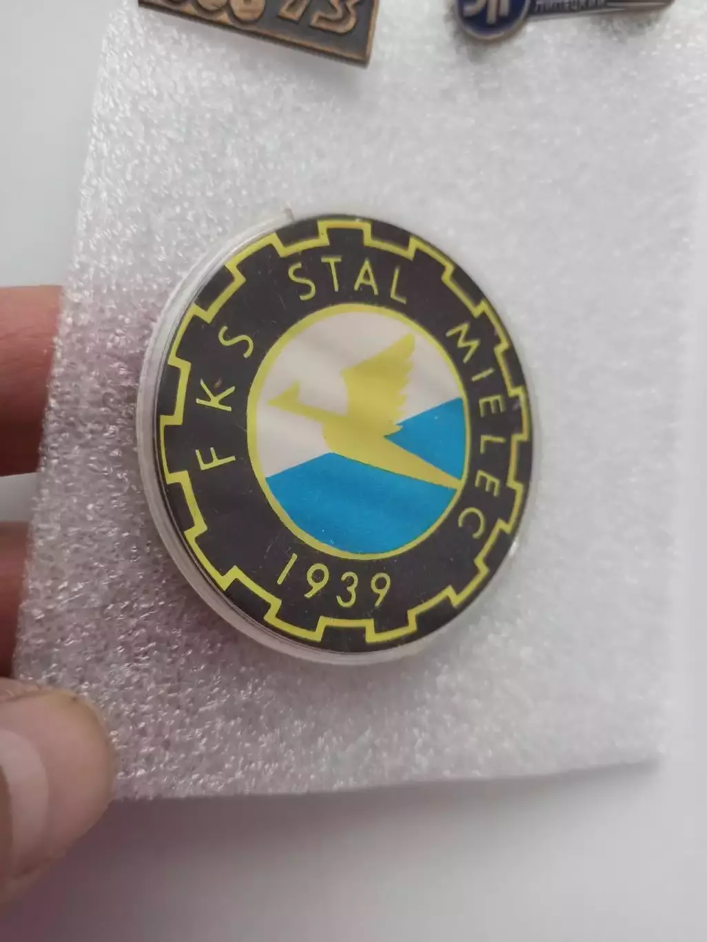 Футбол, Футбольный клуб, Сталь, Мелец, Польша, FKS Stal, пластик, СССР 3