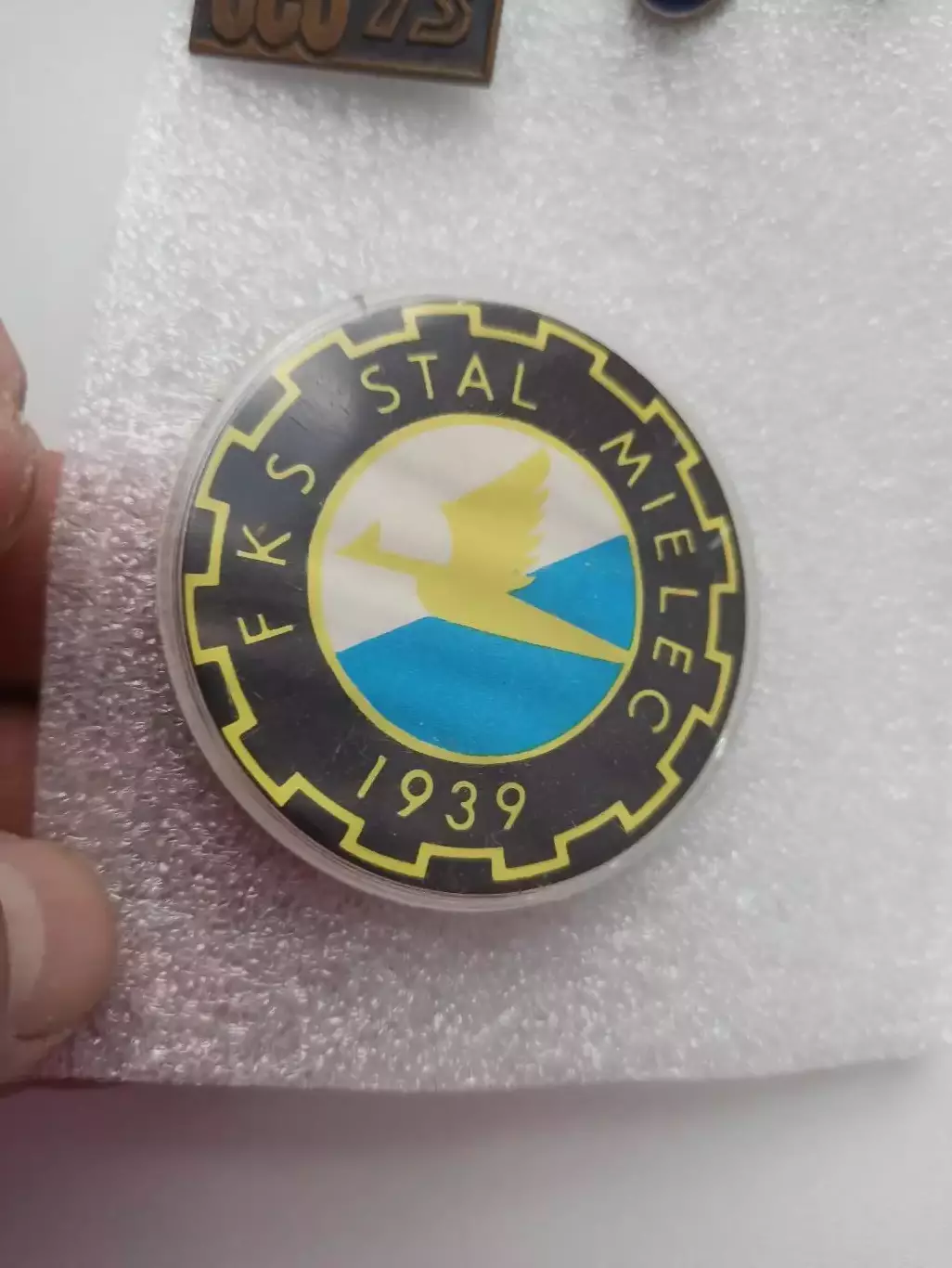 Футбол, Футбольный клуб, Сталь, Мелец, Польша, FKS Stal, пластик, СССР 4