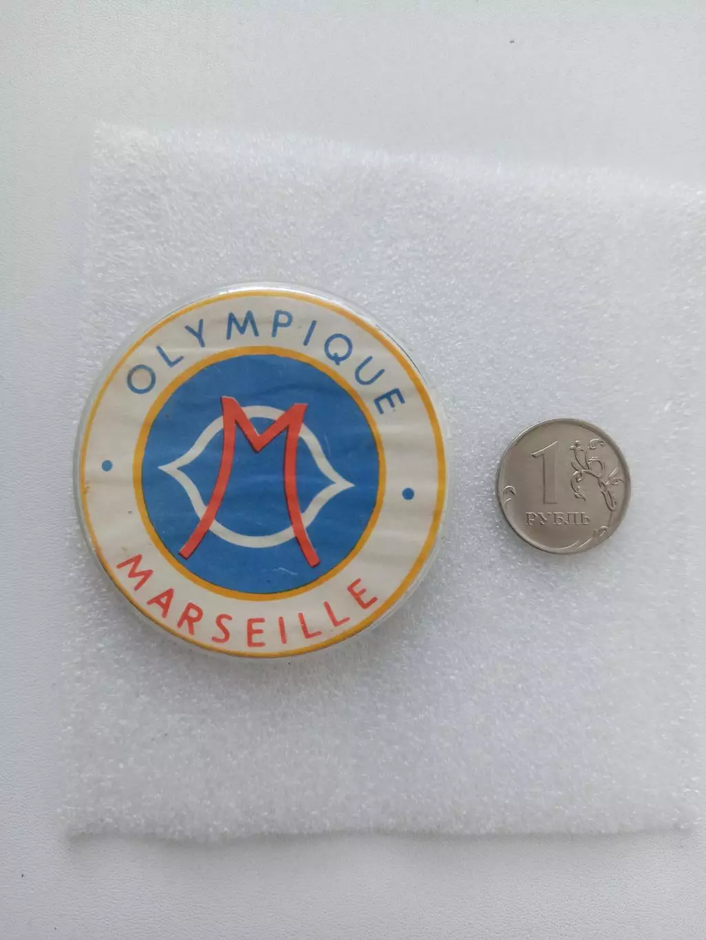 Футбол, Футбольный клуб, Олимпик, Марсель, Франция, пластик, СССР