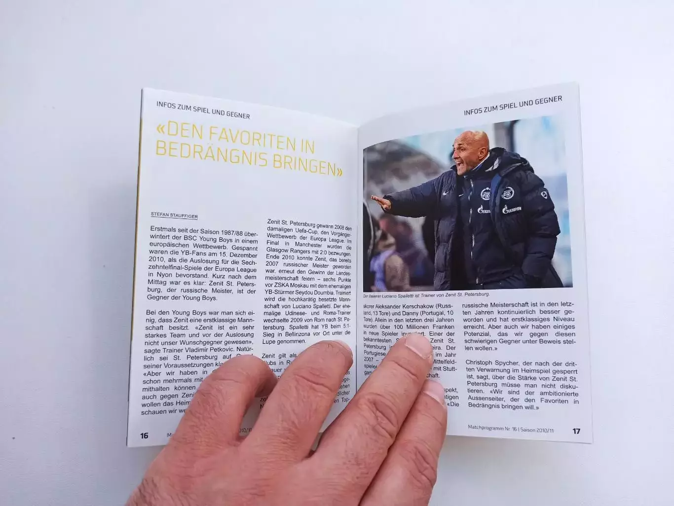 Еврокубки, Лига Европы, Янг Бойз (Швейцария) - Зенит (Санкт-Петербург), 2010 3