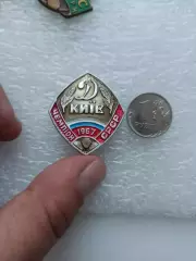 Футбол, Динамо Киев, чемпион СССР 1967, лёгкий металл, редкий