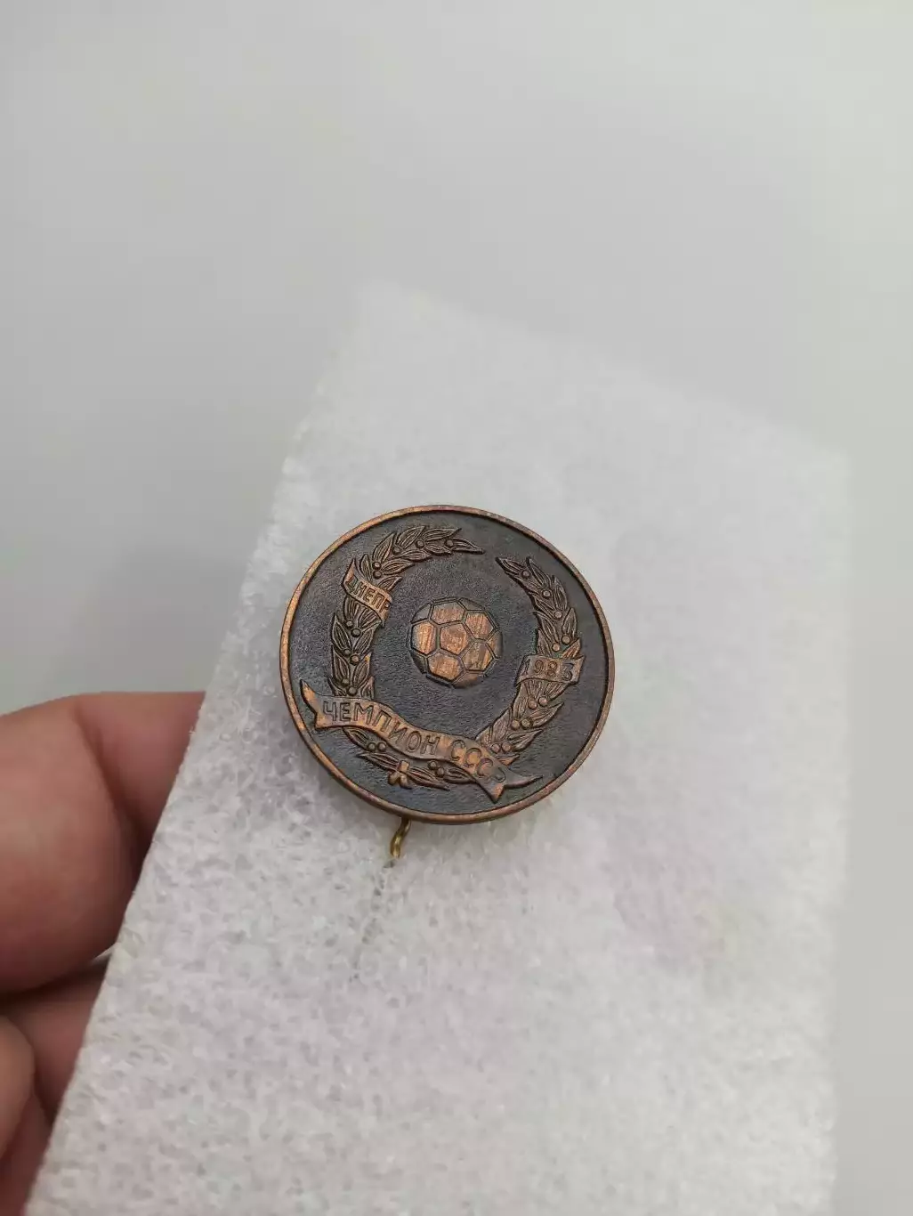 Футбол, Днепр Днепропетровск, чемпион СССР, 1983, тяжелый, Украинская ССР, вид 2 2