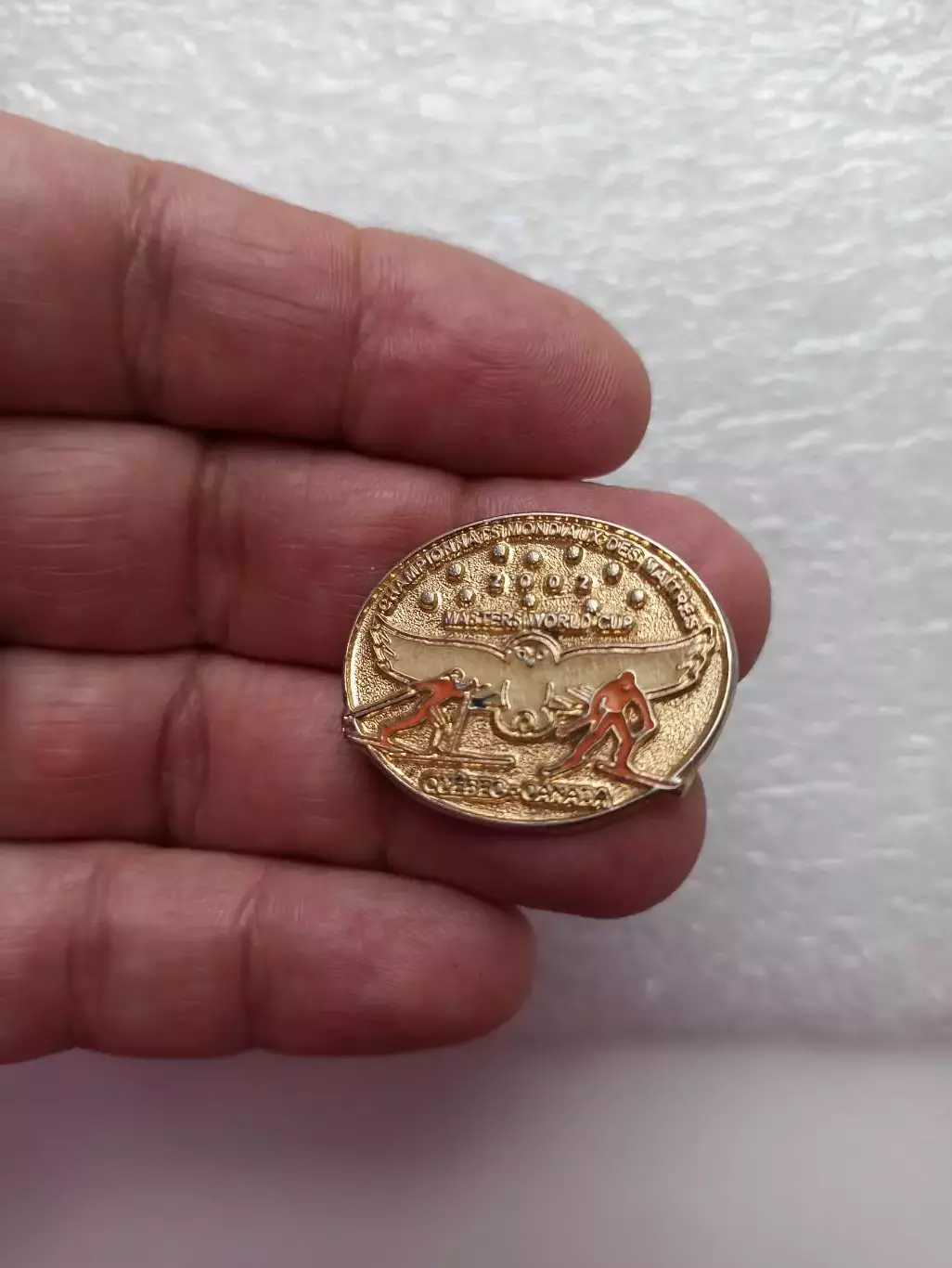 Лыжи, лыжные гонки, 2002г., Masters World Cup, Квебек, Канада, тяжелый, редкий 3