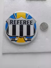Хоккей с шайбой, Referee, Знак, бляха, служебный, хоккейного судьи, большой