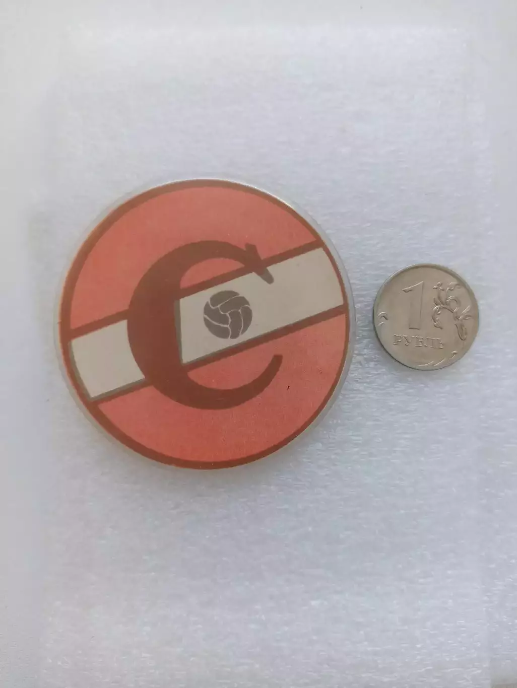 Футбол, СССР, футбольный клуб, Спартак Москва, пластик, редкий