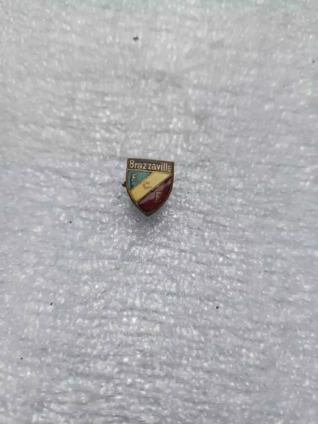 Зарубежный футбол, F. C. F. Brazzaville, Congo, ФК Браззавиль, Конго, эмали, тяж 3