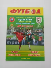 Еврокубки, Кубок УЕФА, Рубин (Казань) - Рапид (Австрия), 2004г