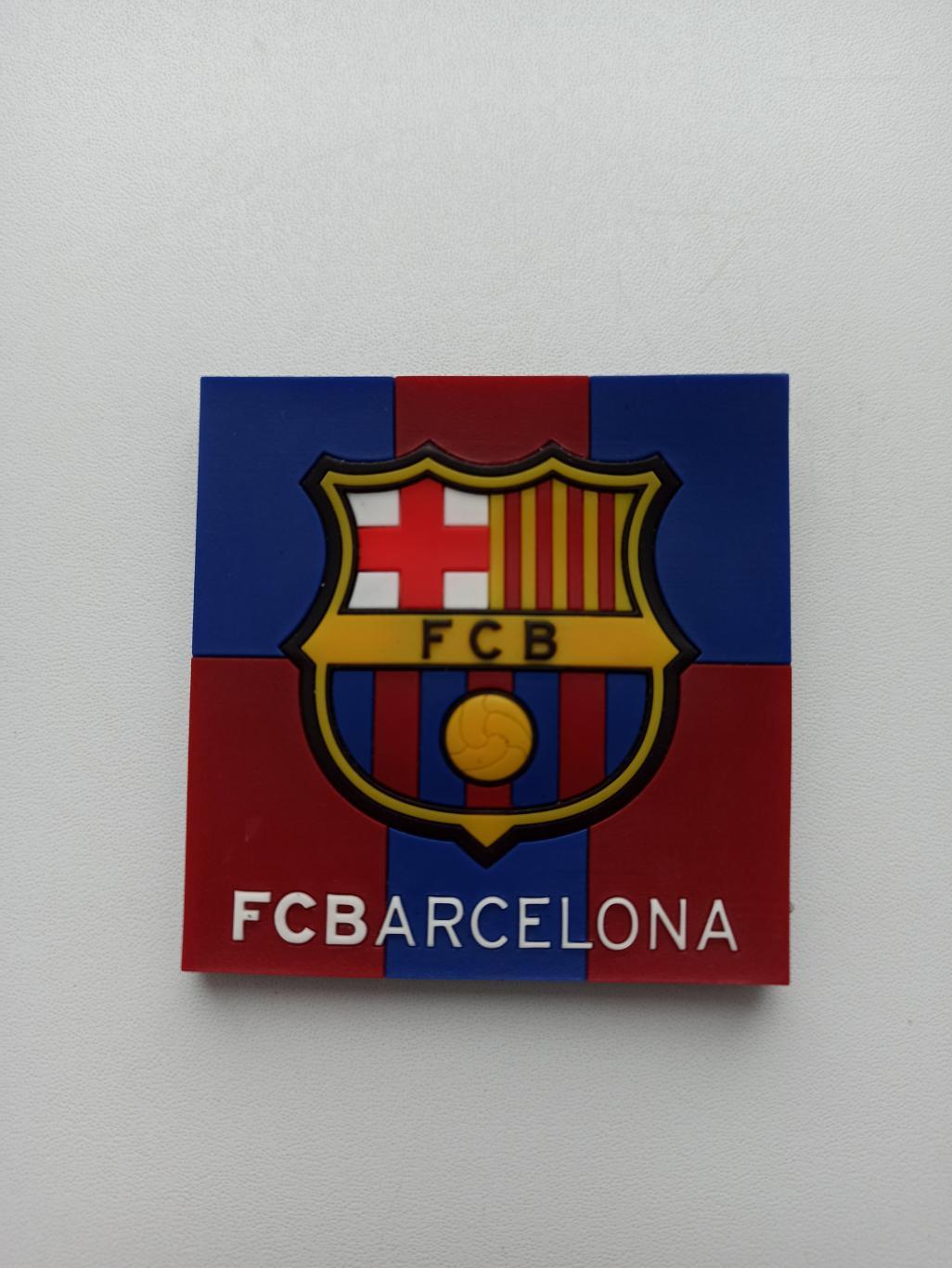Футбол, Барселона, Испания, магнит, официальная продукция, резина