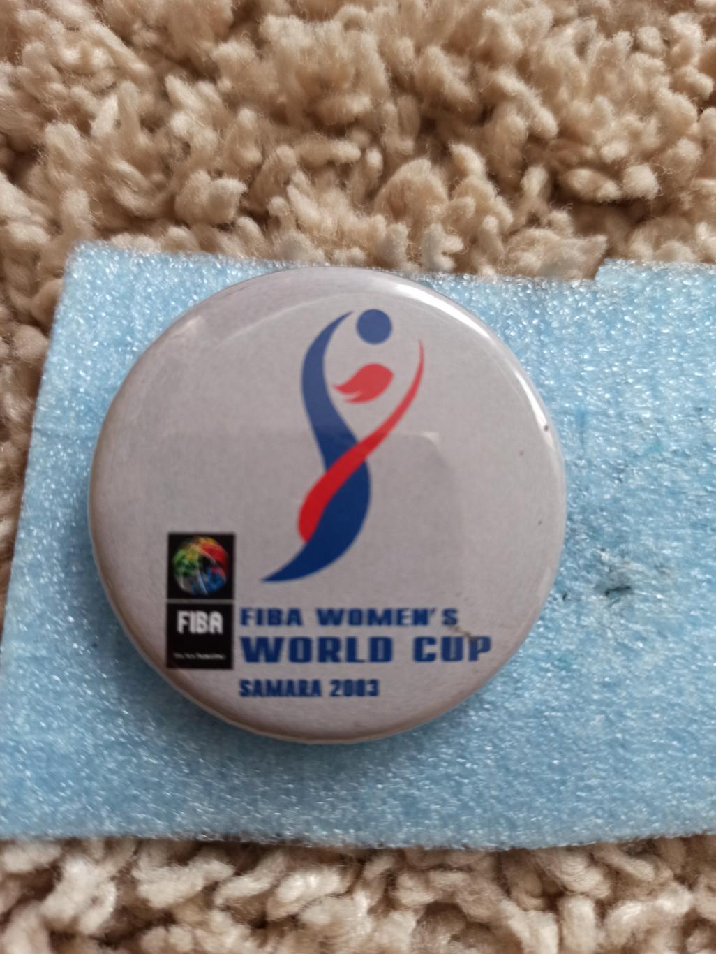 Баскетбол, Женщины, Кубок мира, Самара, 2003г., официальный, закатной