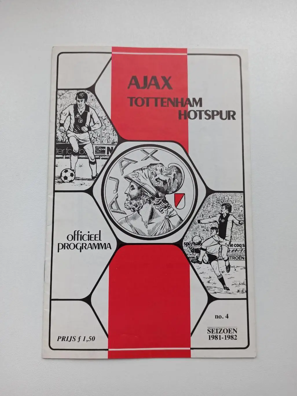 Еврокубки, Кубок Кубков, Аякс (Амстердам) - Тоттенхэм (Англия), 1981г., редкая