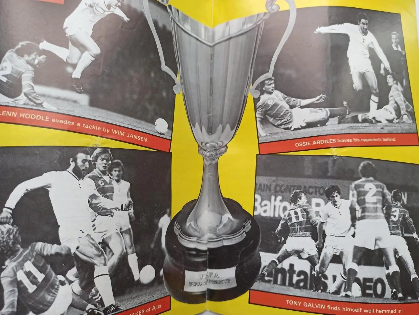 Еврокубки, Кубок Кубков, Тоттенхэм (Англия) - Дандолк (Ирландия), 1981г., редкая 1