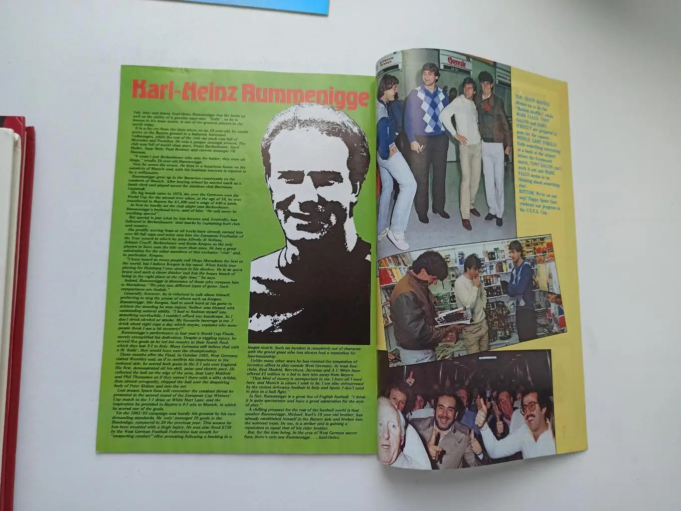 Еврокубки, Тоттенхэм (Англия) - Бавария (Мюнхен), 1983г., редкая 2