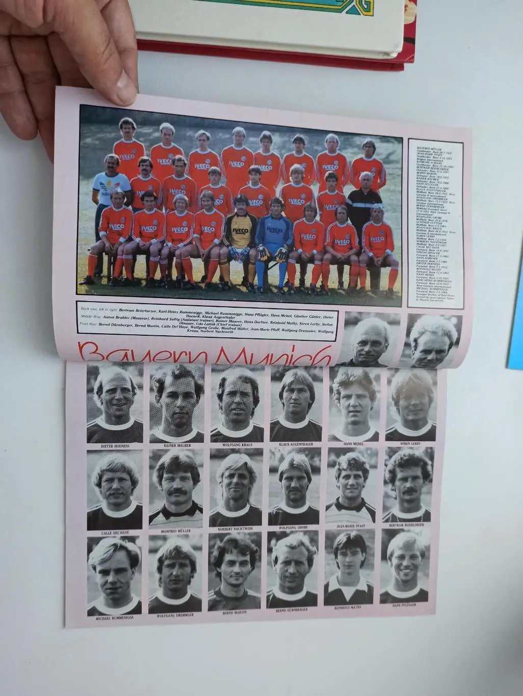 Еврокубки, Тоттенхэм (Англия) - Бавария (Мюнхен), 1983г., редкая 6