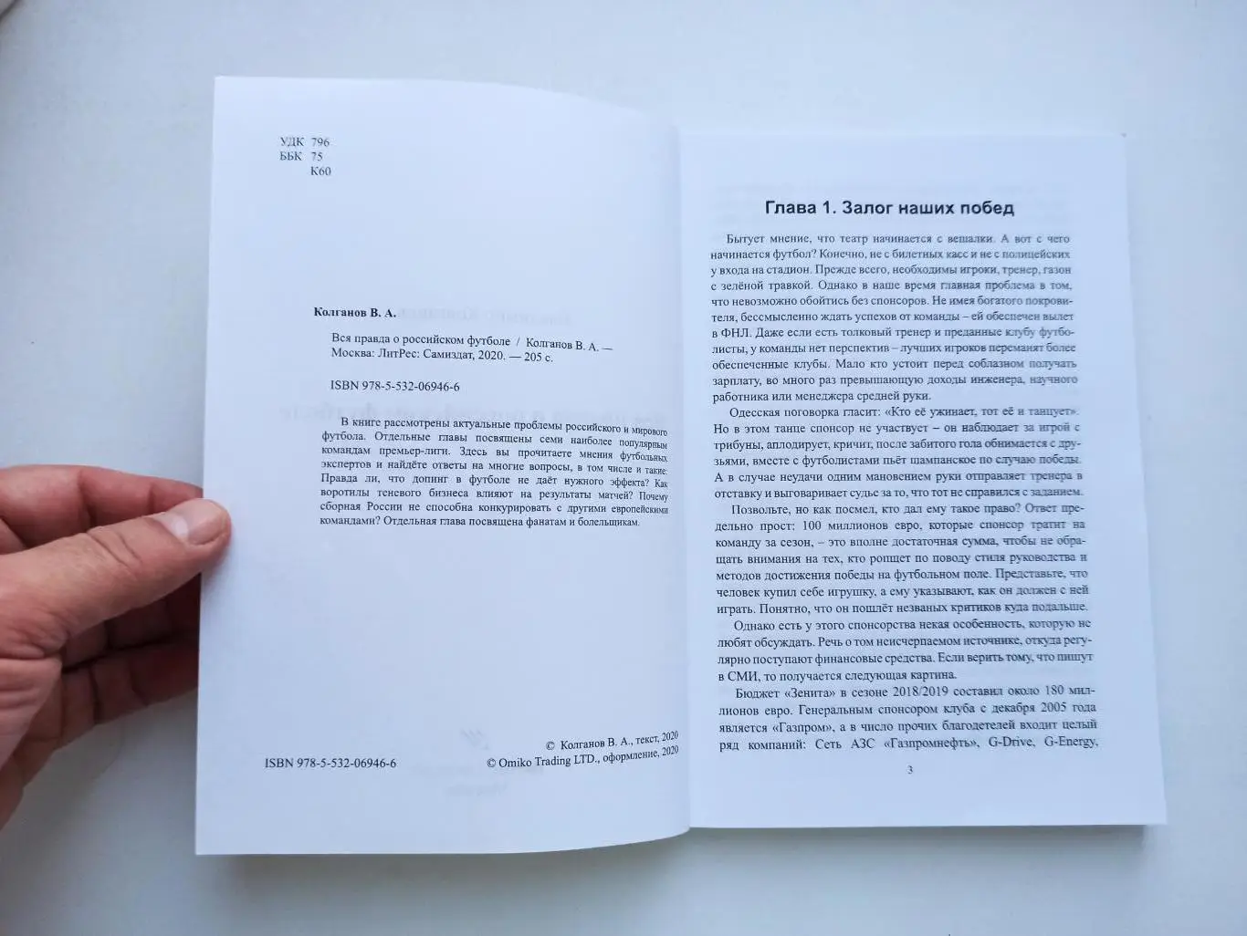 Футбол, Владимир Колганов, Вся правда о Российском футболе, ЛитРес, Самиздат 3