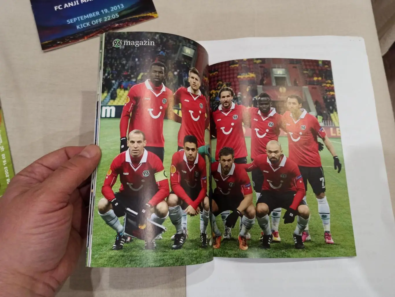 Еврокубки, Лига Европы, Ганновер (Германия) - Анжи (Махачкала), 2013г 3