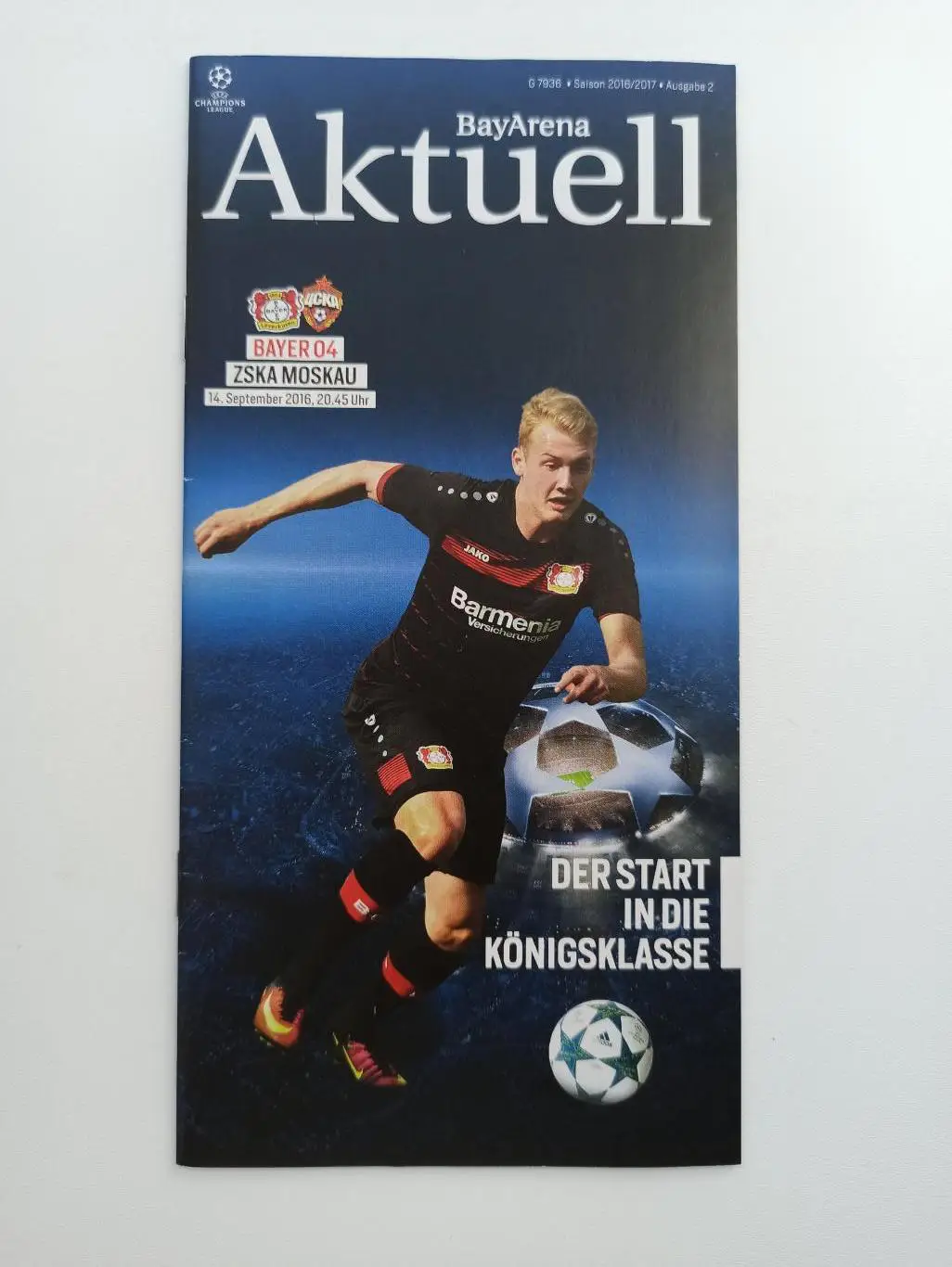 Еврокубки, Лига Чемпионов, Байер (Германия) - ЦСКА (Москва), 2016г.