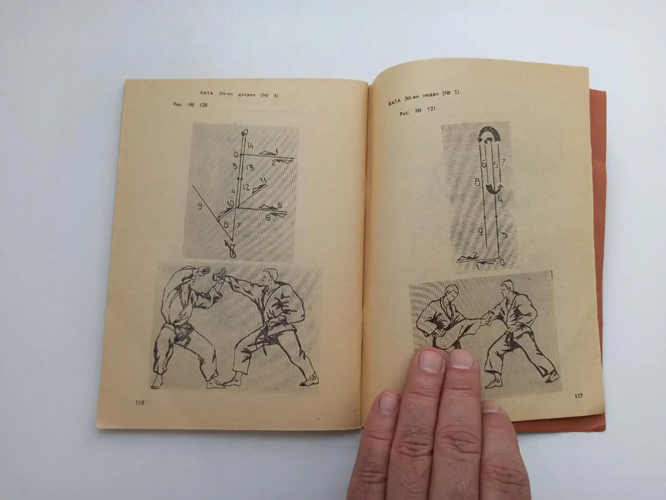 Каратэ, Отрадное, методические рекомендации для изучающих технику борьбы, 1990г. 1