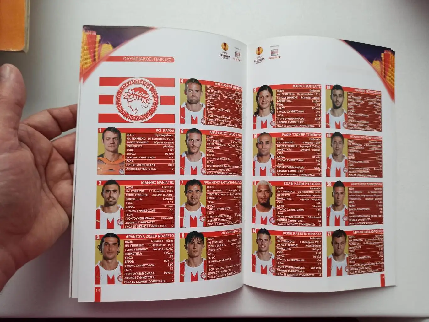 Еврокубки, Лига Европы, Олимпиакос (Греция) - Рубин (Казань), 2012г. 5