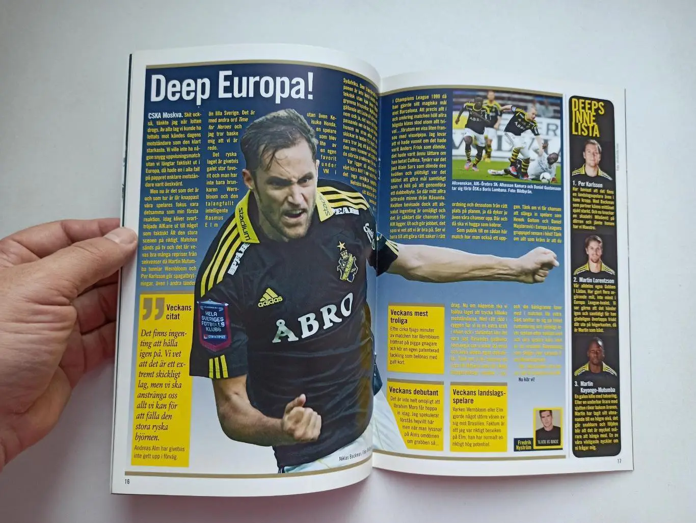 Еврокубки, Лига Европы, АИК (Швеция) - ЦСКА (Москва), 2012г 3