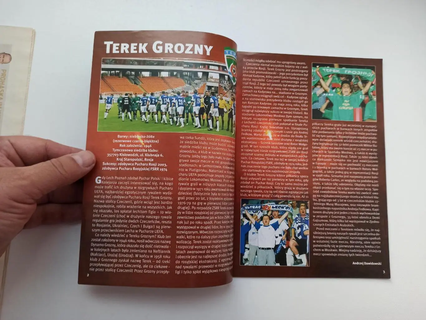 Еврокубки, Кубок УЕФА, Лех (Польша) - Терек (Грозный. Россия), 26.08.2004) 7