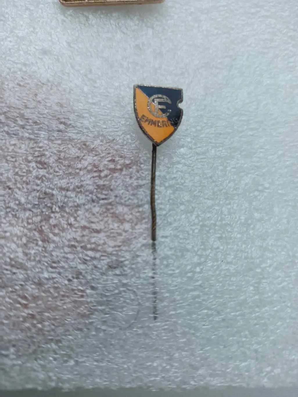 Зарубежный футбол, ГДР, Футбольный клуб, FC Emmering, тяжелый, эмаль, редкий 2