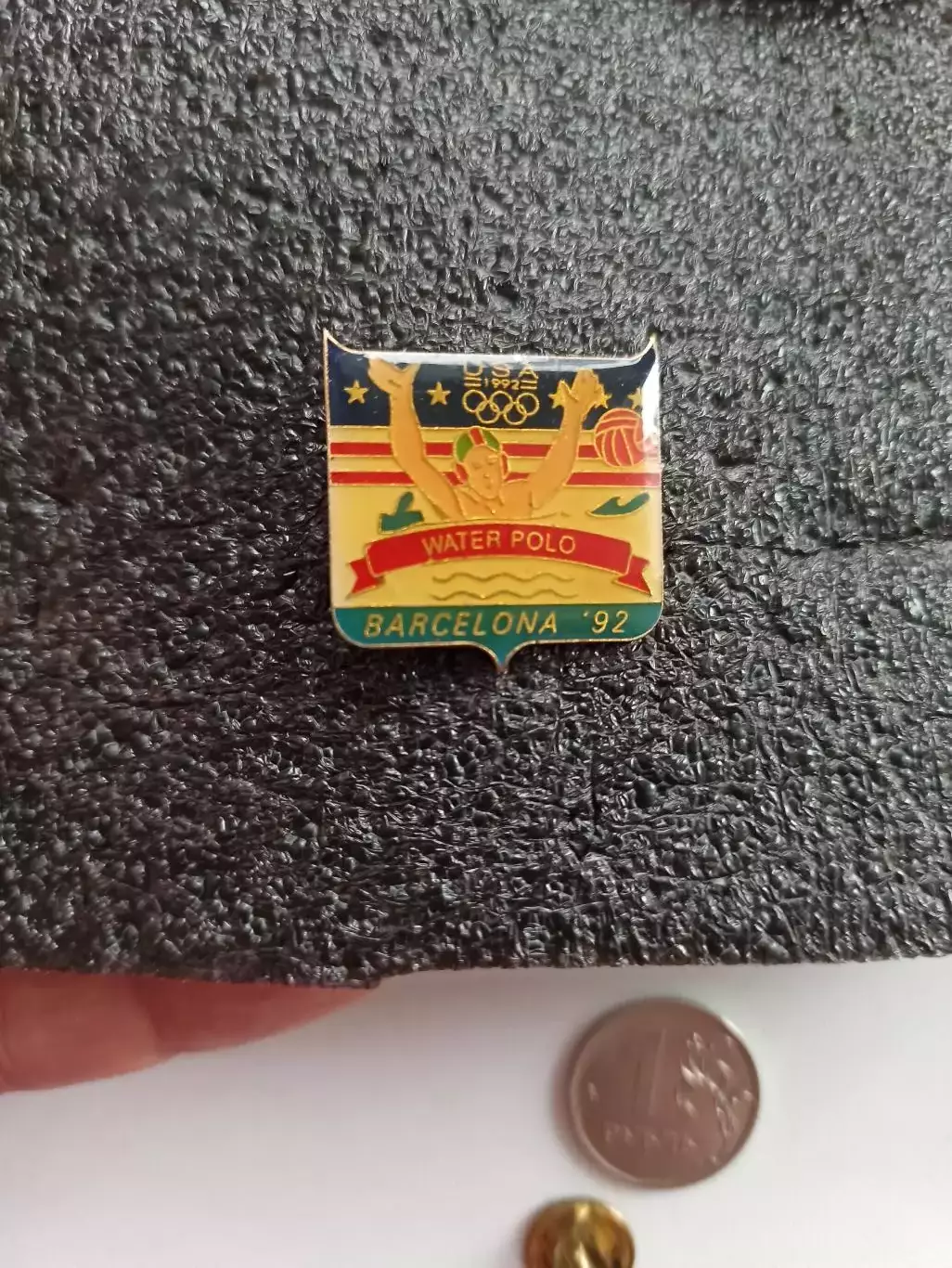 Олимпийские игры, Барселона, 1992, Водное поло, Сборная США, тяжелый, редкий 3