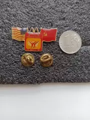 Гимнастика, Лос-Анжелес, США-СССР, 1983, соревнования, спонсор Макдональдс, тяж.