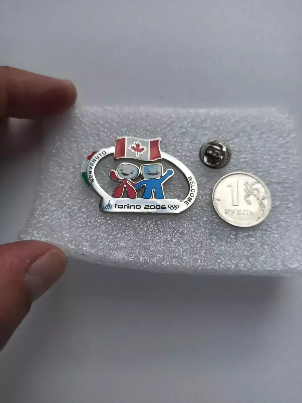 Олимпийские игры, Турин, 2006, видовой, Канада, из редкого набора, тяжелый