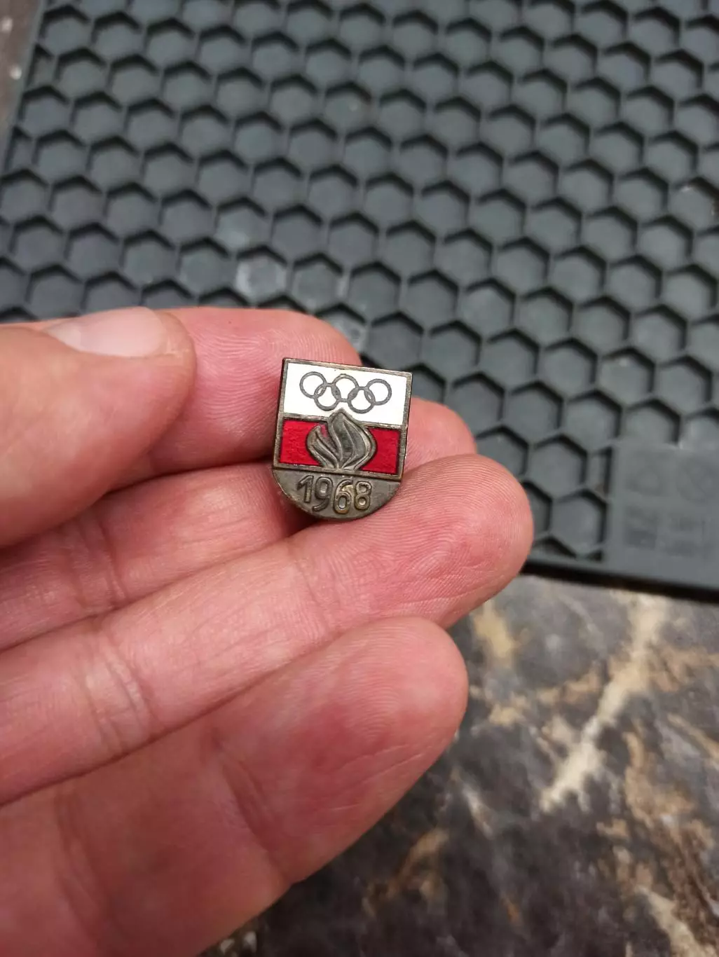 Олимпийские игры, Мехико, 1968, сборная Польши, Польша, редкий, тяжелый, эмаль 6