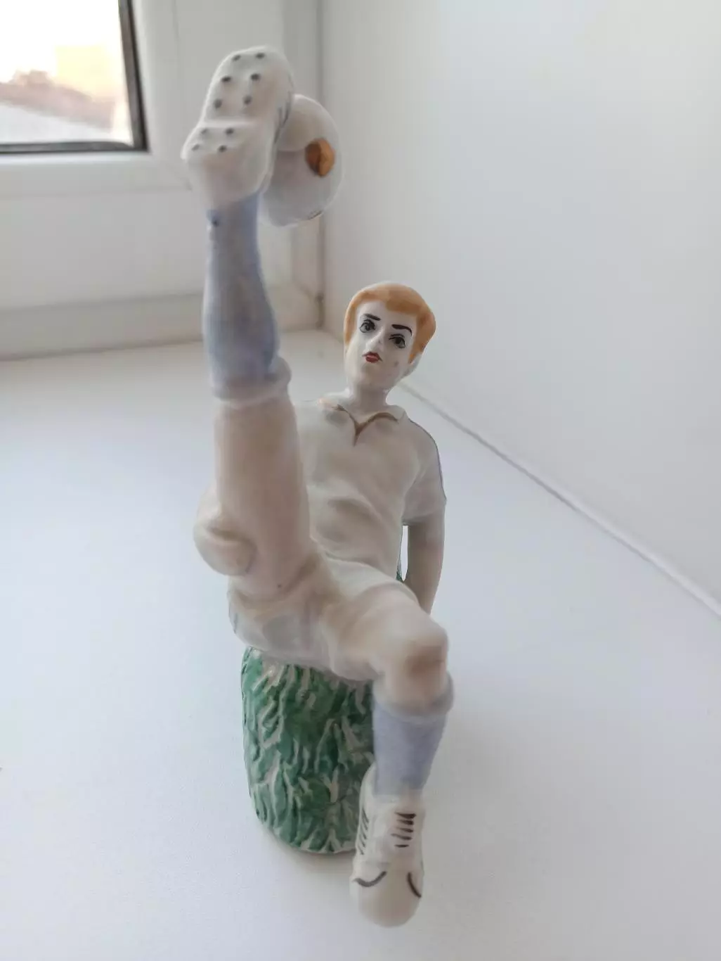 Фарфор, Футбол, футболист, авторский, Тригуб, Хилимская, Украина, 90-е годы 2