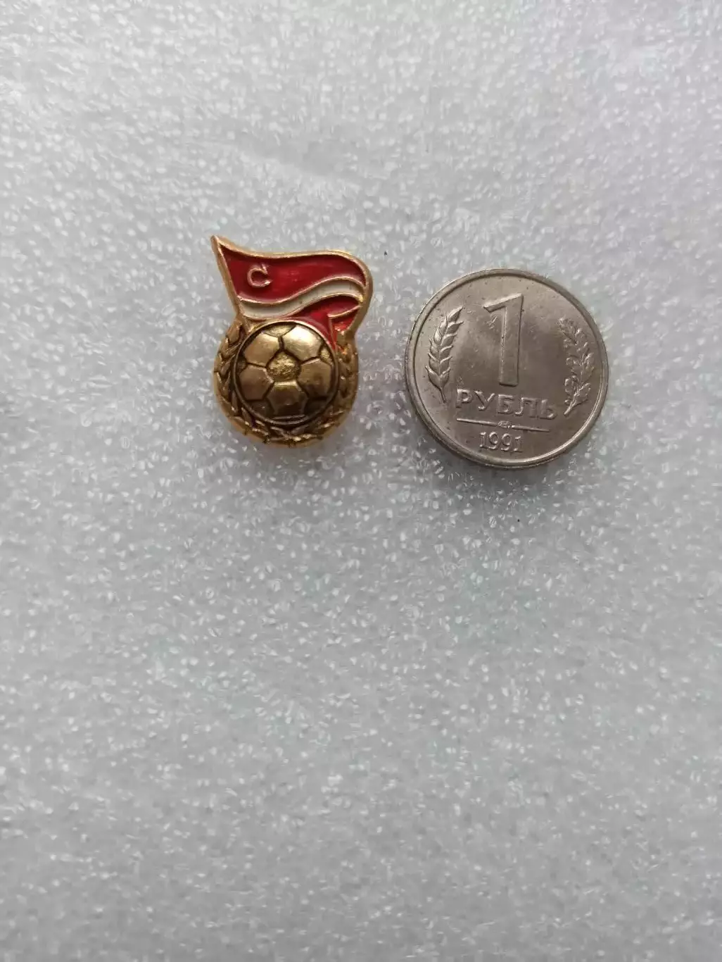 Футбол, СССР, Спартак, Москва, знак из редкой серии